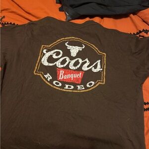 Coors Banquet Rodeo Brown T-Shirt